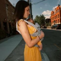 Hot Porte-bébé Omni Deluxe Coton Pearl Grey Porte Bébé