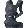 BabyBjörn Porte-bébé One Air tissu Mesh 3D léopard