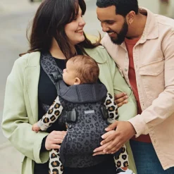 BabyBjörn Porte-bébé One Air tissu Mesh 3D léopard