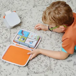 Hot Porte-cartes orange Conteuse