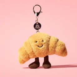 Hot Porte-clé Amuseable Croissant Porte-Clé