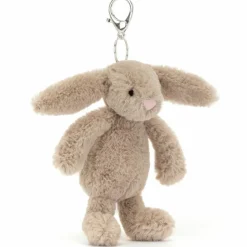 Jellycat Porte-clé Bashful Lapin Beige