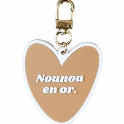 Atelier Wagram Porte-clé Nounou en or