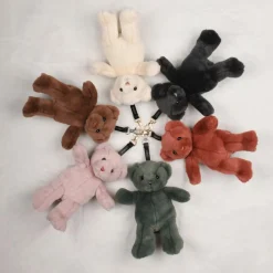 Hot Porte-clé Ours peluche Ivoire (20 cm) Porte-Clé