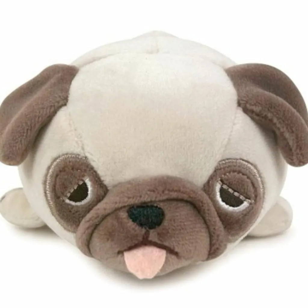 Discount Porte-clé peluche Nemu Nemu Hana le Bulldog (11 cm) Porte-Clé