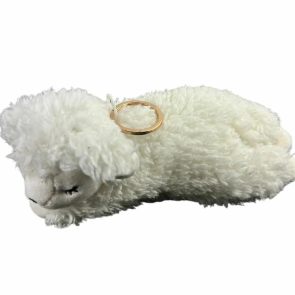 Trousselier Porte-clé peluche Nemu Nemu Dodo le Mouton blanc (17 cm)