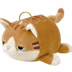 Trousselier Porte-clé peluche Nemu Nemu Mugi le Chat brun (11 cm)