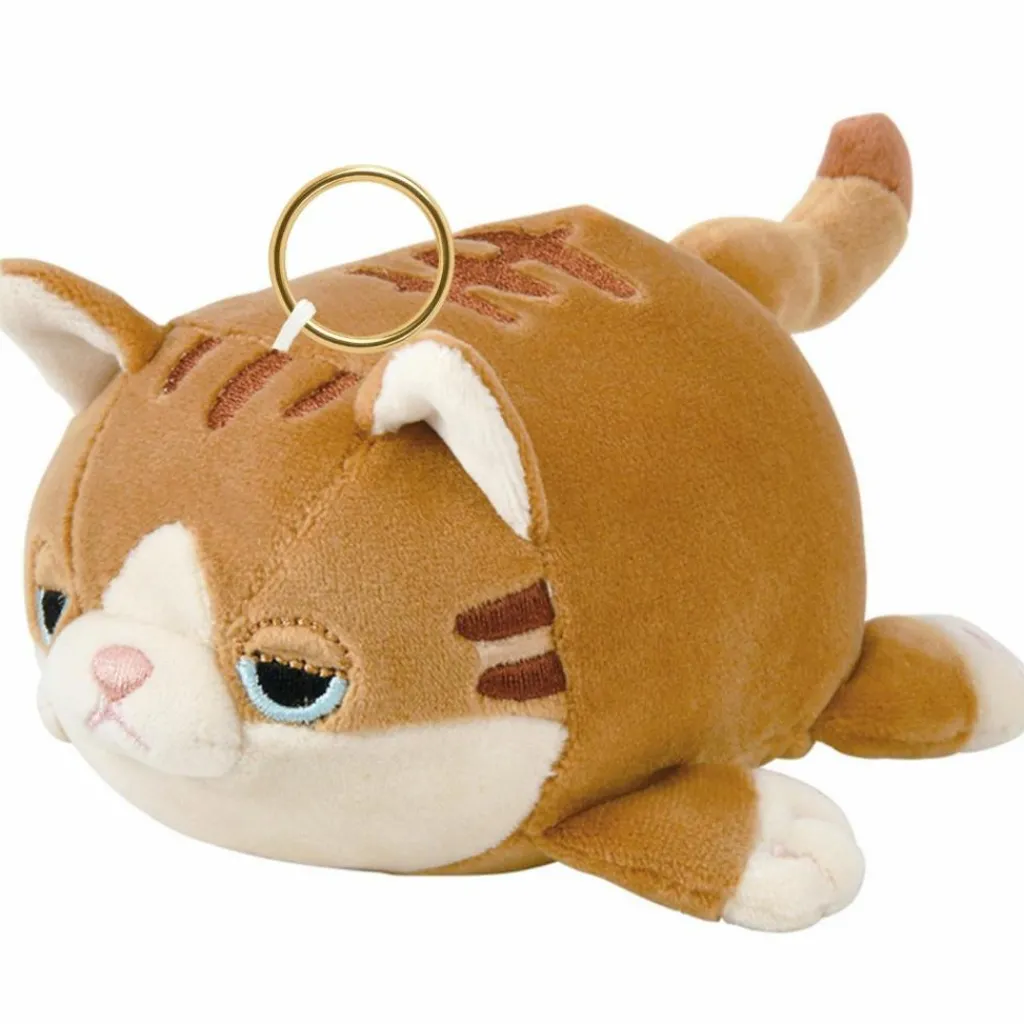 Trousselier Porte-clé peluche Nemu Nemu Mugi le Chat brun (11 cm)