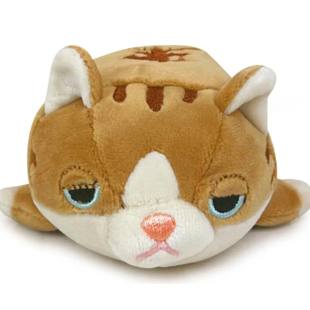 Trousselier Porte-clé peluche Nemu Nemu Mugi le Chat brun (11 cm)