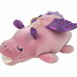 Clearance Porte-clé peluche Nemu Nemu Dragona le Dragon rose (18 cm) Porte-Clé