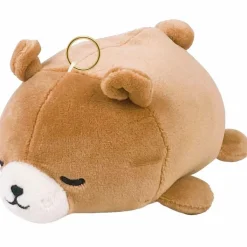 Sale Porte-clé peluche Nemu Nemu Cookie l'Ours brun (12 cm) Porte-Clé