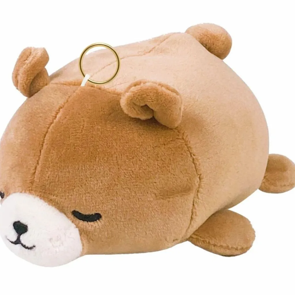 Sale Porte-clé peluche Nemu Nemu Cookie l'Ours brun (12 cm) Porte-Clé