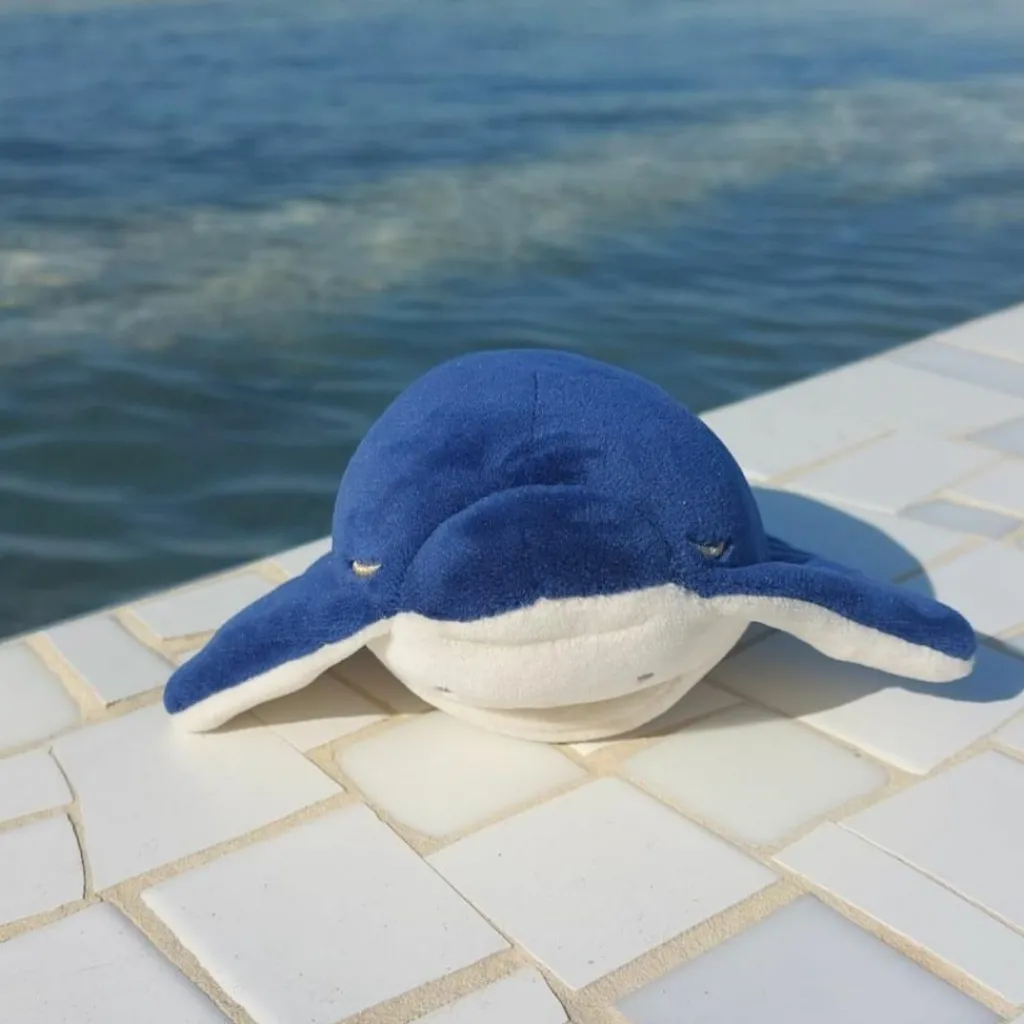 Clearance Porte-clé peluche Nemu Nemu Eita la Raie Manta (18 cm) Porte-Clé