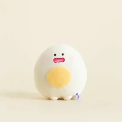 Bazuuyu Porte-clé peluche Picnic Œuf de caille (15 cm)