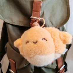 New Porte-clé peluche Veggies Citrouille (15 cm) Porte-Clé