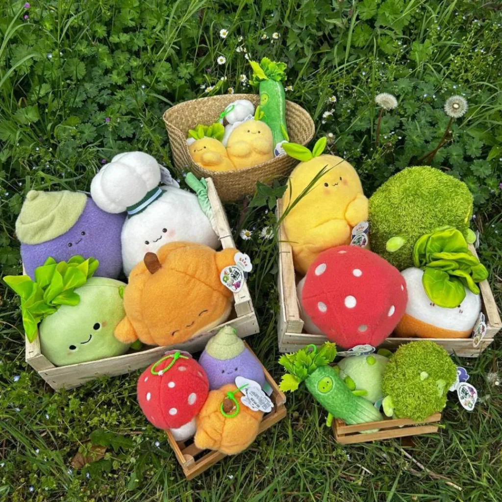 Sale Porte-clé peluche Veggies Radis (15 cm) Porte-Clé