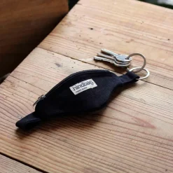 Hindbag Porte-clés Côme Noir