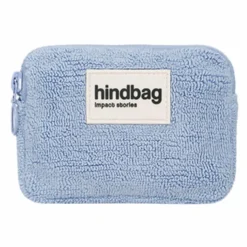 Hindbag Porte-monnaie Lili en éponge Bleu