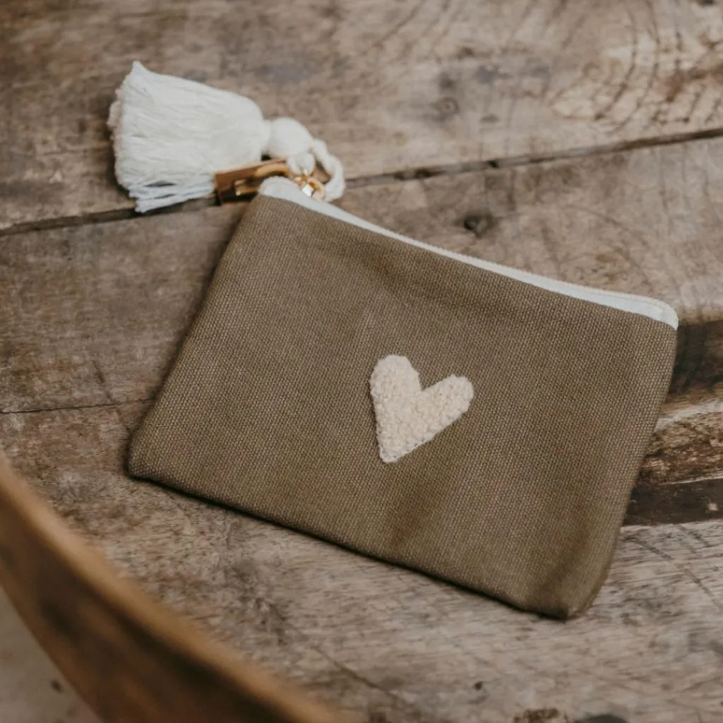 Best Porte-monnaie Love taupe Porte-Monnaie
