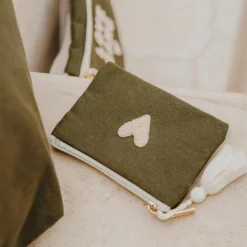 Zakuw Porte-monnaie Love vert