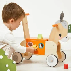 Clearance Porteur en bois Âne Ferme Porteur