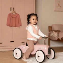 Little Dutch Porteur voiture Rétro Roller Rose