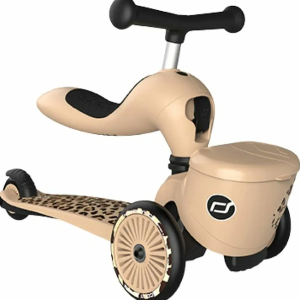 New Porteur évolutif en Highwaykick 1 Lifestyle Leopard Porteur Évolutif En Trottinette