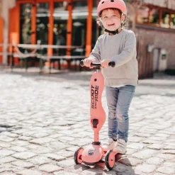 Porteur évolutif en trottinette Highwaykick 1 Peach Porteur Évolutif En Trottinette