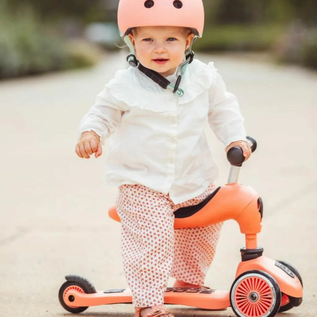 Porteur évolutif en trottinette Highwaykick 1 Peach Porteur Évolutif En Trottinette