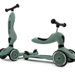 Online Porteur évolutif en trottinette Highwaykick 1 vert forêt - Reconditionné Porteur Évolutif En Trottinette