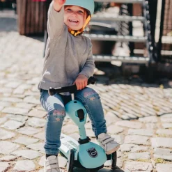 Scoot and ride Porteur évolutif en trottinette Highwaykick 1 Blueberry