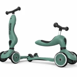 Scoot and ride Porteur évolutif en trottinette Highwaykick 1 Forest