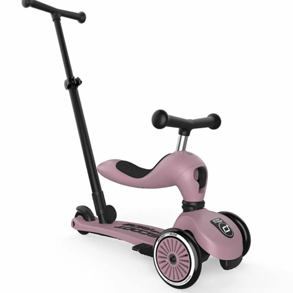 Hot Porteur évolutif Highwaykick 1 Push and Go Wildberry Porteur Évolutif En Trottinette