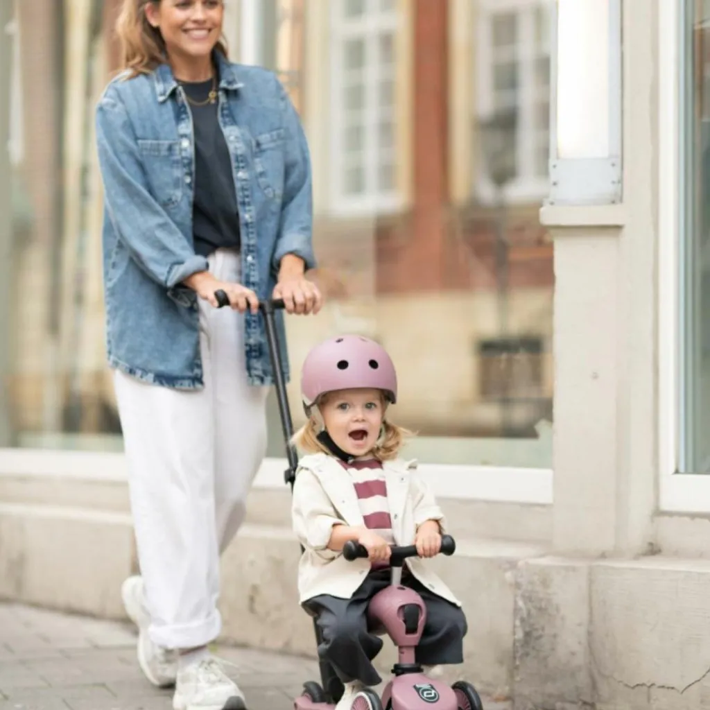 Hot Porteur évolutif Highwaykick 1 Push and Go Wildberry Porteur Évolutif En Trottinette