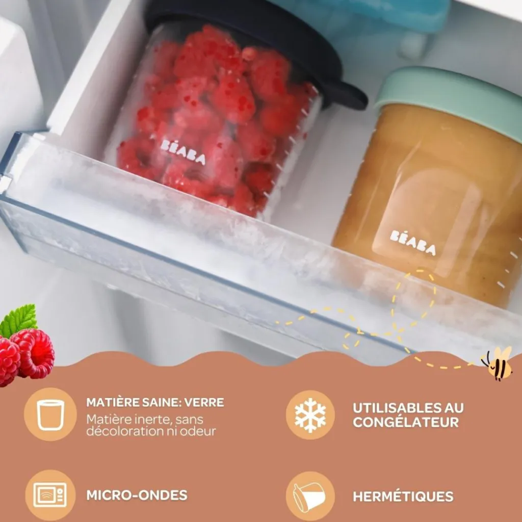 Online Portion en verre Sage green (150 ml) Pots De Conservation