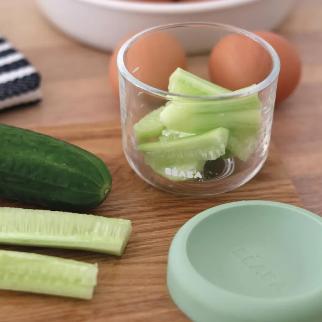 Online Portion en verre Sage green (150 ml) Pots De Conservation