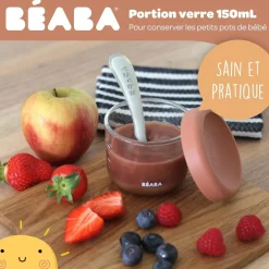 Béaba Portion en verre Terracotta (150 ml)