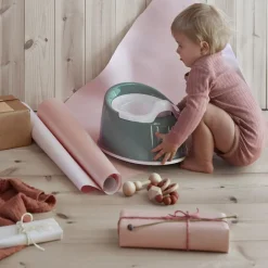 Discount Pot bébé Smart vert profond et blanc Pot Bébé