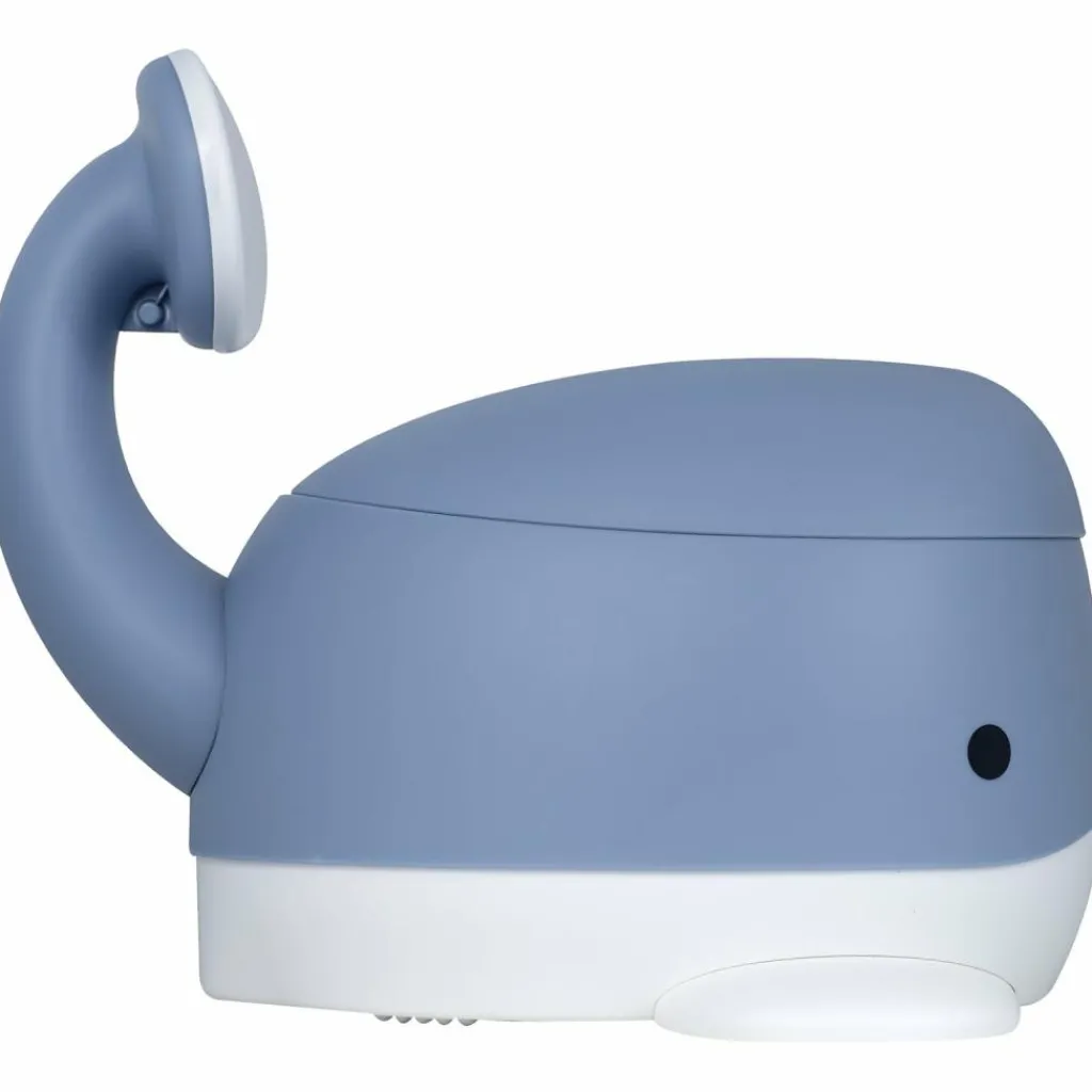 Kindsgut Pot pour bébé Baleine Bleu pigeon