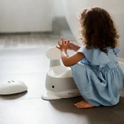 Kindsgut Pot pour bébé Baleine Gris clair