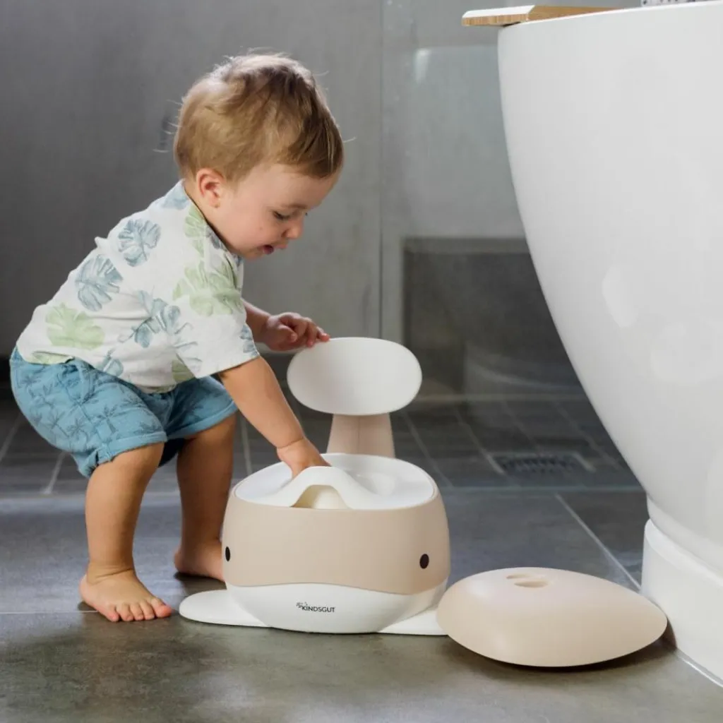 Kindsgut Pot pour bébé Baleine Sable