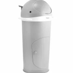 Kindsgut Poubelle à couches Baleine Gris clair