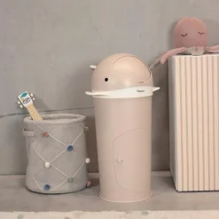 Kindsgut Poubelle à couches Baleine Sable
