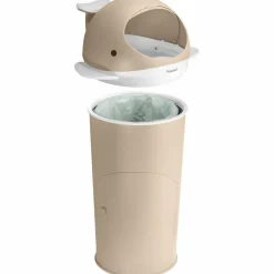 Kindsgut Poubelle à couches Baleine Sable