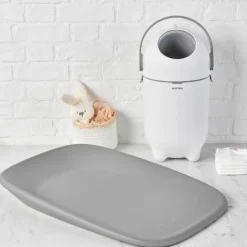 Nattou Poubelle à couches Dropy Blanc