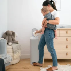 Diaper Genie Poubelle à couches Platinium Grise