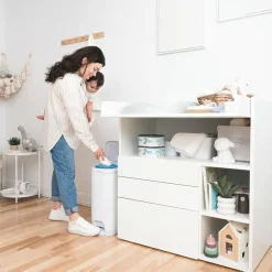 Clearance Poubelle à couches Select Blanche Poubelle À Couches / Recharges