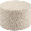 Wigiwama Pouf Biscuit molletonné