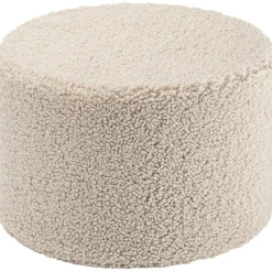 Wigiwama Pouf Biscuit molletonné