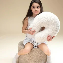 Wigiwama Pouf Biscuit molletonné